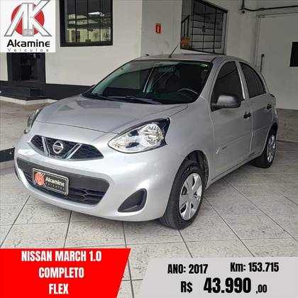 NISSAN MARCH 1.0 S 12V FLEX 4P MANUAL NISSAN MARCH 1.0 S 12V FLEX 4P MANUAL